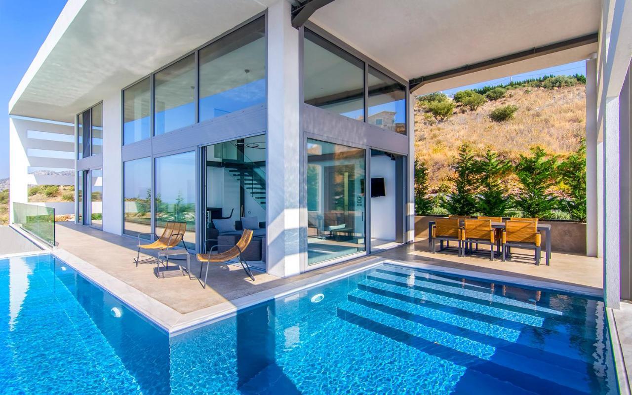 Luxury Glass Villas Sívota Exteriér fotografie