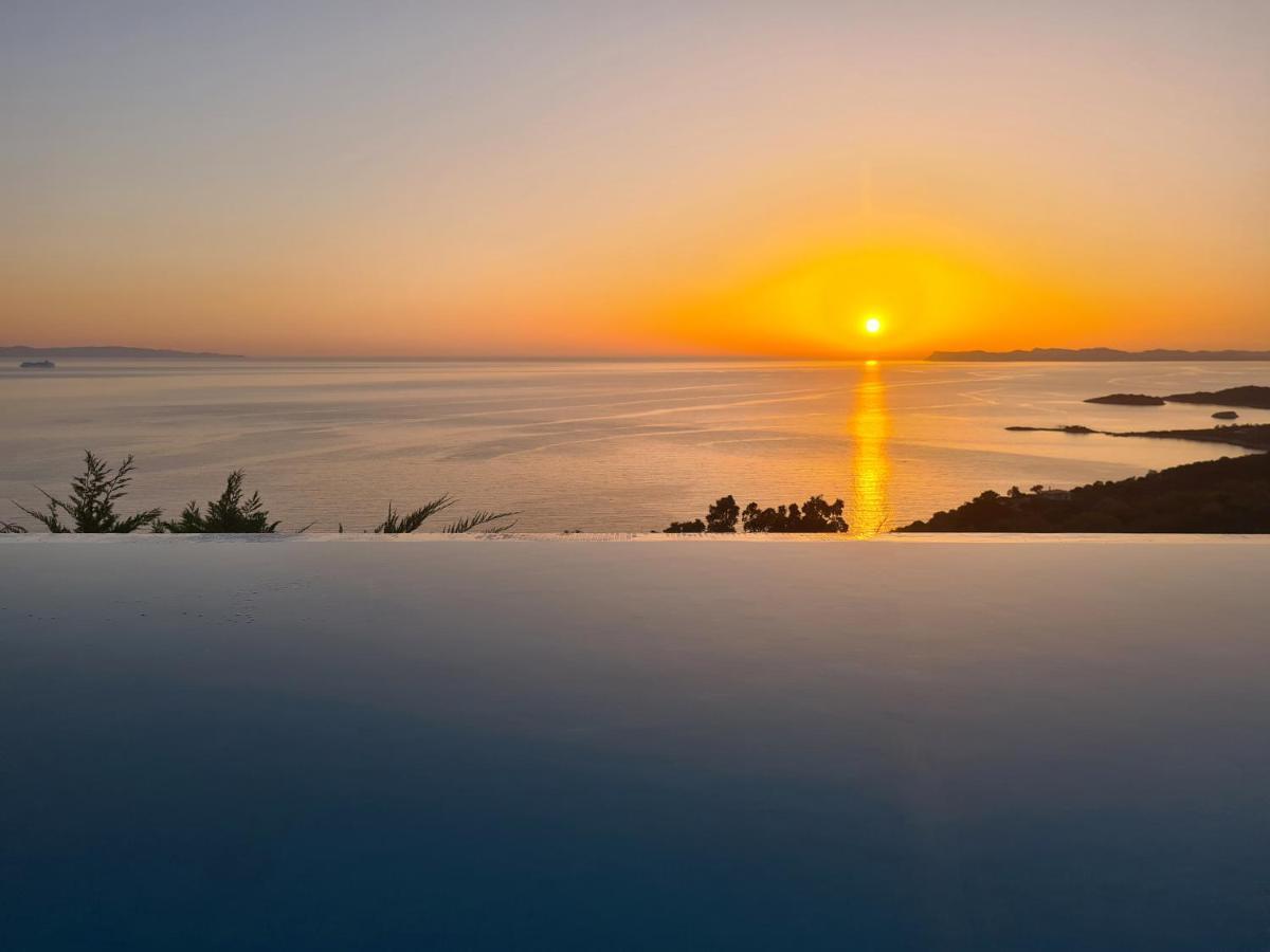 Luxury Glass Villas Sívota Exteriér fotografie
