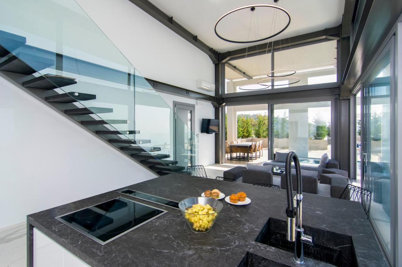Luxury Glass Villas Sívota Exteriér fotografie