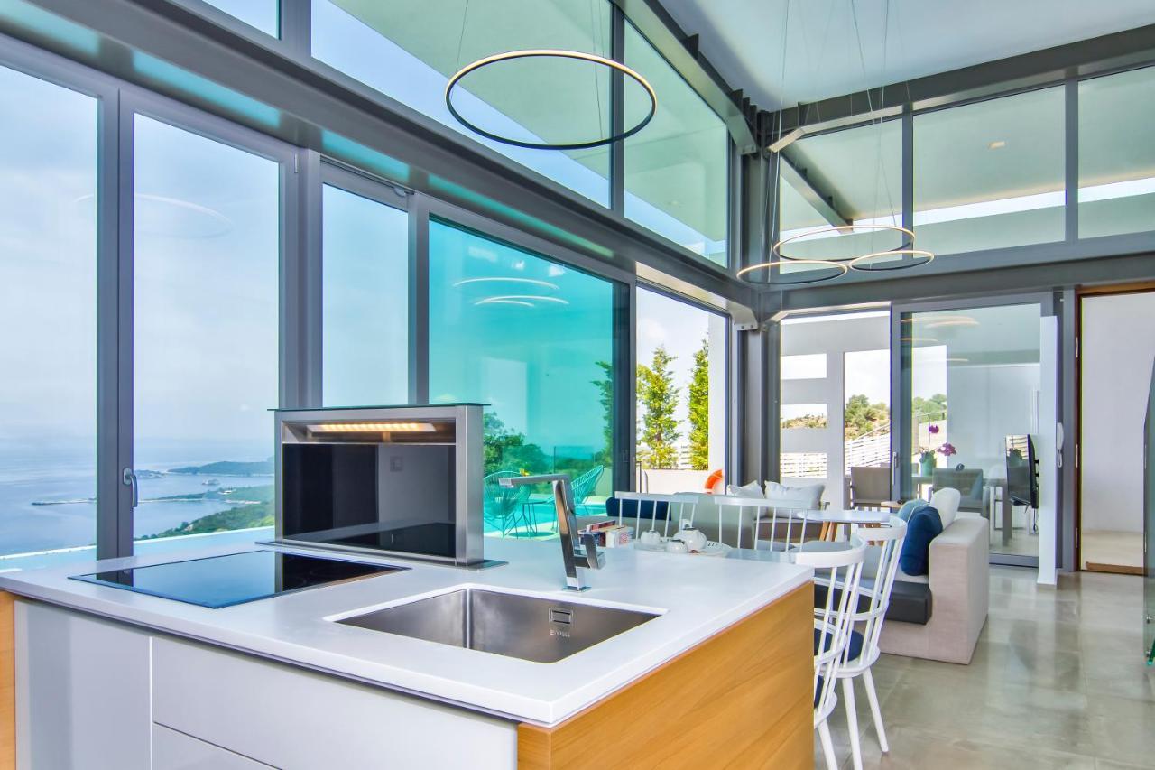 Luxury Glass Villas Sívota Exteriér fotografie